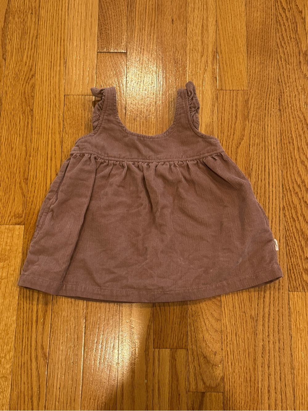 PEHR Girls Mauve Corduroy Dress